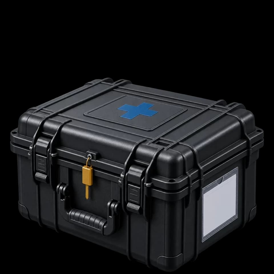 Sealed medical supplies with a chain-of-custody sleeve and a tamper seal